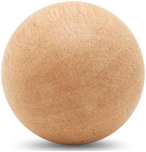 3 inch wooden ball