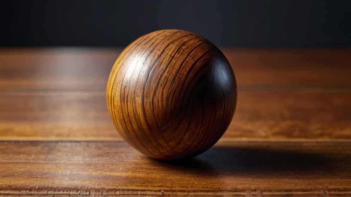 wooden ball balls