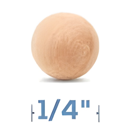 little wooden balls