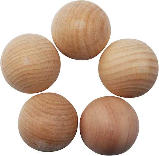 large wooden balls for crafts