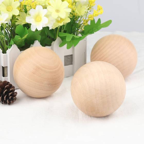 3 inch wooden balls