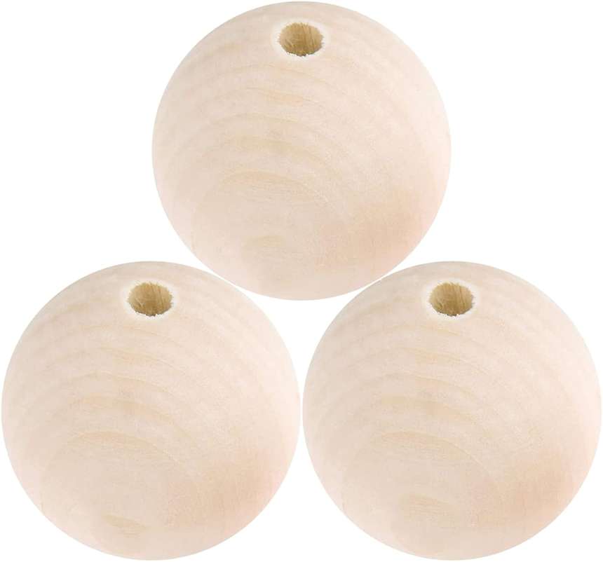 large wooden beads for crafts