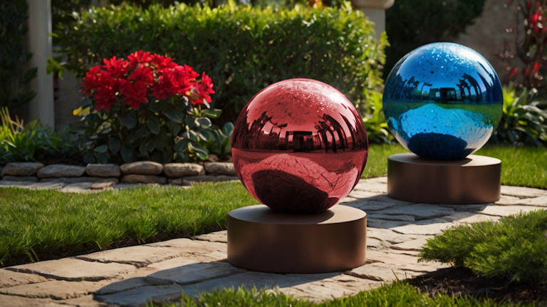 10 inch gazing balls