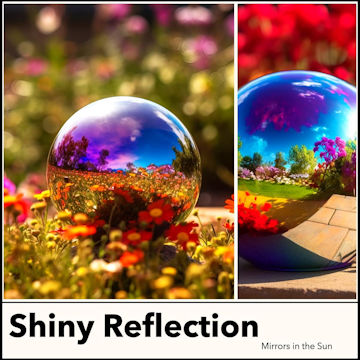 12 inch garden gazing ball