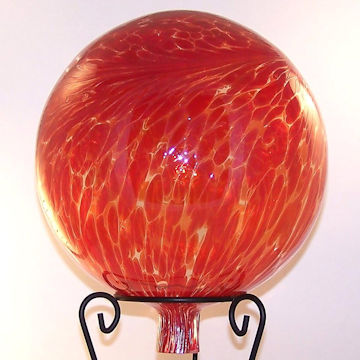 red gazing orb