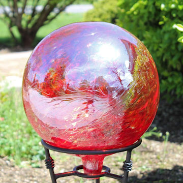 red gazing orb
